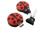 USB Flash Drive 8GB Cute ladybug USB Pen Drive 32GB Pendrive 16GB USB Memoria stick Flash Memory Stick Drive