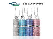 Color Silver usb Flash Drive 4G 8G 16G 32G Pen drive U Disk Cylinder Bamboo Pendrive rectangle USB 2.0 memory stick