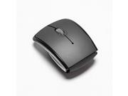 Mini USB 2.4Ghz Snap in Transceiver Optical Foldable Folding Arc Wireless Mouse for PC Laptop Computer