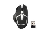 Ergonomic surface 2.4GHz Wireless 8 Buttons Adjustable DPI Optical Gaming Mouse Mice with USB Receiver for Laptop Desktop PC