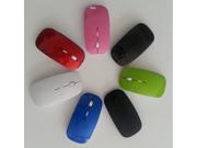 Ultra Thin USB Optical Wireless Mouse 2.4G Receiver Super Slim Mouse For Computer PC Laptop Desktop 5 Candy color FDA1051