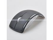 2.4Ghz Mini USB Snap in Transceiver Optical Foldable Folding Wireless Mouse for PC Laptop Computer