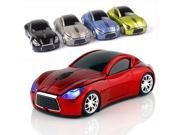 Infiniti Sports Car Shape 2.4GHz Wireless Mouse 1600DPI Optical Gaming Mouse Mice for computer PC