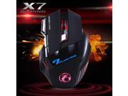 5500dpi LED Optical Computer Mouse Mice 7 Buttons 1 Roller with Scroll Wheel Wired Gaming Mouse