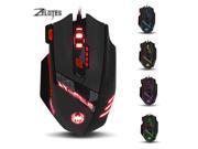 Zelotes T90 9200DPI 8 Buttons Computer Mouse Optical USB Wired Gaming Mouse Professional Game Mice for Laptops Desktops