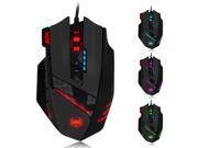 CEL Zelotes C 12 Programmable Buttons LED Optical USB Gaming Mouse Mice 4000 DPI jn18
