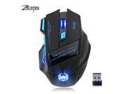 Zelotes F 14 Nighthawk Adjustable DPI LED Optical Wireless Gaming Mouse for PC Gamer