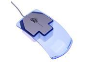 Optical Mouse Mice Transparent Crystal Arrow for PC Laptop Notebook Windows 95 98 NT ME 2000 XP Vista WIN7 WIN8