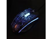 1600DPI 7 Color LED Optical Wired Gaming Mice Mouse for Laptop PC