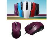 New 5Color USB Wired Optical Gaming Game Mouse Mice Scroll Wheel 3 Buttons For Computer For Macbook Laptop PC Random Color