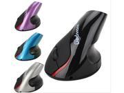 New Luxury wireless Rechargeable Contorted 2.4Ghz mouse Ergonomic Design Vertical Optical for PC Computer Macbook