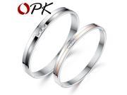 OPK 1 Pair Price Fashion Cubic Zirconia Lovers Bangles Classical YOU ARE MY ONLY LOVE Women Men Jewelry 748
