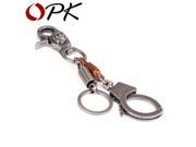 Man s Handcuff Key Chains Casual Copper Alloy Leather Key Ring Fashion Sports Jewelry Accessroies KK005