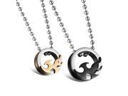 OPK Fashion Loving Birds Pendant Necklaces For Women Men Romantic Full Steel AAA Cubic Zirconia Jewelry Gift GX957