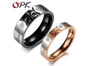 Different Styles Mixed Order 20pcs lot Lovers s Wedding Ring Fashion Crystal Women Men Bands Romantic Steel Jewelry Wholesale