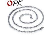 OPK Man Link Chain Necklaces Classical Stainless Full Steel Men s Jewelry Gift Multiple Choices All Match GL324