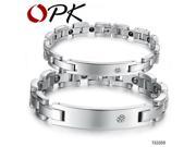 OPK Anti Fatigue Hematite Magnetic Bracelet Men Women s Stainless Steel Wristband Health Care Jewelry HD3359