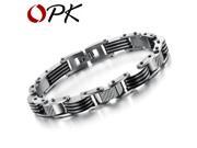 OPK JEWELRY Hot selling top quality stainless steel bracelets men jewelry fashion steel cool chain 625