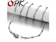 OPK Unisex Link Chain 316L Stainless Steel Necklace Wholesaler Women Men Jewelry High Quality GL322