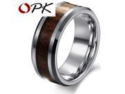 OPK JEWELRY PureTungsten Steel Ring Jewellry designed that wear smooth best selling 233