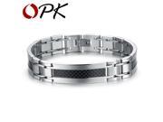 OPK Classical Cool Super Men Bracelet Fashion Stainless Steel Adjustable Link Chain Bangle Personality Jewelry GS741