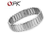 OPK JEWELRY Stainless Steel Bracelet 316L Watch Band Design Fashion Men Jewelry Thicker Bracelets For Man GS3340