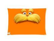 Dr Seuss The Lorax Pillowcases Custom Pillow Case Cushion Cover 20 X 26 Inch Two Sides