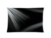 Aurora Pureness Pillowcases Custom Pillow Case Cushion Cover 20 X 30 Inch Two Sides