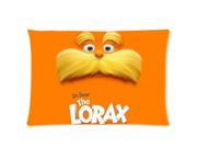 Dr Seuss The Lorax Pillowcases Custom Pillow Case Cushion Cover 20 X 30 Inch Two Sides