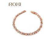 ROXI Brand Bracelet for Women Genuine Austrian Crystals Elegant Bracelet Rose Gold Plated Hand Made Jewelry
