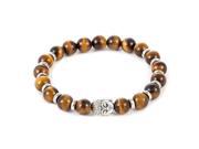 Natural Stone Buddha Bracelets Anchor bracelet men Beads Bracelets For Women Men leopard Silver gold Jewelry Pulseira Masculina