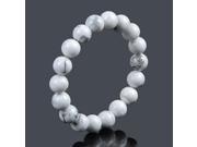 10mm white howlite Turquoise Carnelian Amethyst Malachite Tiger Eye Lava Natural Stone beaded Bracelet for Women Men
