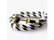 Pick 15Anchor bracelets Infinity bracelet Wrap Rope Charm Fish Hook Paracord Men Women Miansai Style jewelry