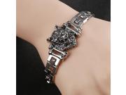 Punk Wolf Head Stainless Steel Charm bracelet for Women Bracelets Bangles Charms Bracelets Men Pulseira Jewelry Gift