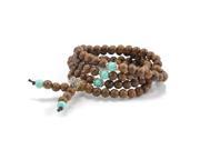 108*6MM Sandalwood Buddhist Meditation Prayer Bead Mala Necklace Pulseras Bracelet Jewelry For Women Men Jewelry