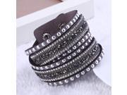 ! Leather Bracelets bracelets for women Christmas Gifts 10 Color pulseras