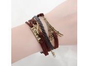 Bracelets jewelry gift infinite double leather multilayer Charm bracelet for woman jewelry price