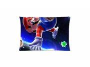 Super Mario Galaxy Pillowcases Custom Pillow Case Cushion Cover 20 X 30 Inch Two Sides Super Mario Galaxy Pillowcases Custom Pillow Case Cushion Cover 20 X 30 Inch Two Sides