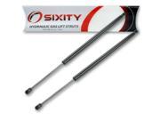 Sixity Auto 2004 GMC Envoy Trunk Lift Supports Struts Gas Shocks XUV Props Arms Rods Springs Dampers