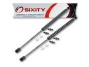 Sixity Auto 95 99 Nissan Maxima Hood Lift Supports Struts Gas Shocks Props Arms Rods Springs Dampers