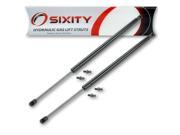Sixity Auto 2 Lift Supports Struts for SG214024 Trunk Hood Hatch Tailgate Window Glass Shocks Props Arms Rods