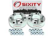 Sixity Auto 2pc 2 Thick 6x139.7mm to 5x114.3mm Hubcentric Wheel Adapters Pickup Truck SUV