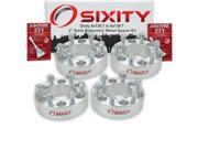 Sixity Auto 4pc 2 6x139.7 Wheel Spacers Sixity Auto Pickup Truck SUV M14x1.5mm 1.25in Studs Lugs Loctite