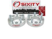 Sixity Auto 2pc 1.5 5x135 Wheel Spacers Sixity Auto Pickup Truck SUV M12x1.5mm 1.25in Studs Lugs Loctite