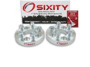 Sixity Auto 2pc 1 5x3.9 Wheel Spacers Sixity Auto Pickup Truck SUV M12x1.5mm 1.25in Studs Lugs Loctite