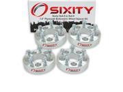 Sixity Auto 4pc 1.5 5x4.5 Wheel Spacers Plymouth Belvedere Fury III Satellite Trailduster 1 2 20tpi 1.25in Studs Lugs