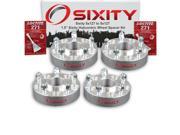 Sixity Auto 4pc 1.5 5x127 Wheel Spacers Sixity Auto Pickup Truck SUV 1 2 20tpi 1.25in Hubcentric Loctite