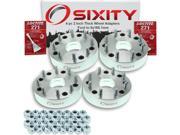 Sixity Auto 4pc 2 Thick 8x165.1mm Wheel Adapters Ford Mustang Loctite