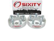 Sixity Auto 2pc 1.5 5x114.3 Wheel Spacers Chrysler Cordoba Fifth Avenue 1 2 20tpi 1.25in Studs Lugs