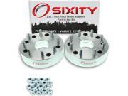 Sixity Auto 2pc 2 Thick 8x6.5 Wheel Adapters Ford Mustang